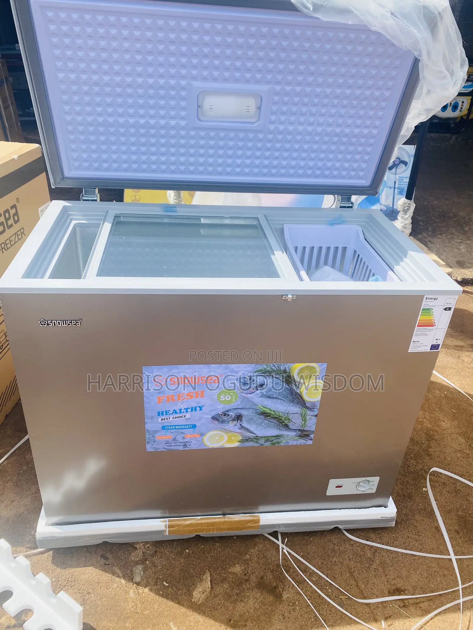 Snowsea 220l Deep Freezer ( Model Bd-308g)