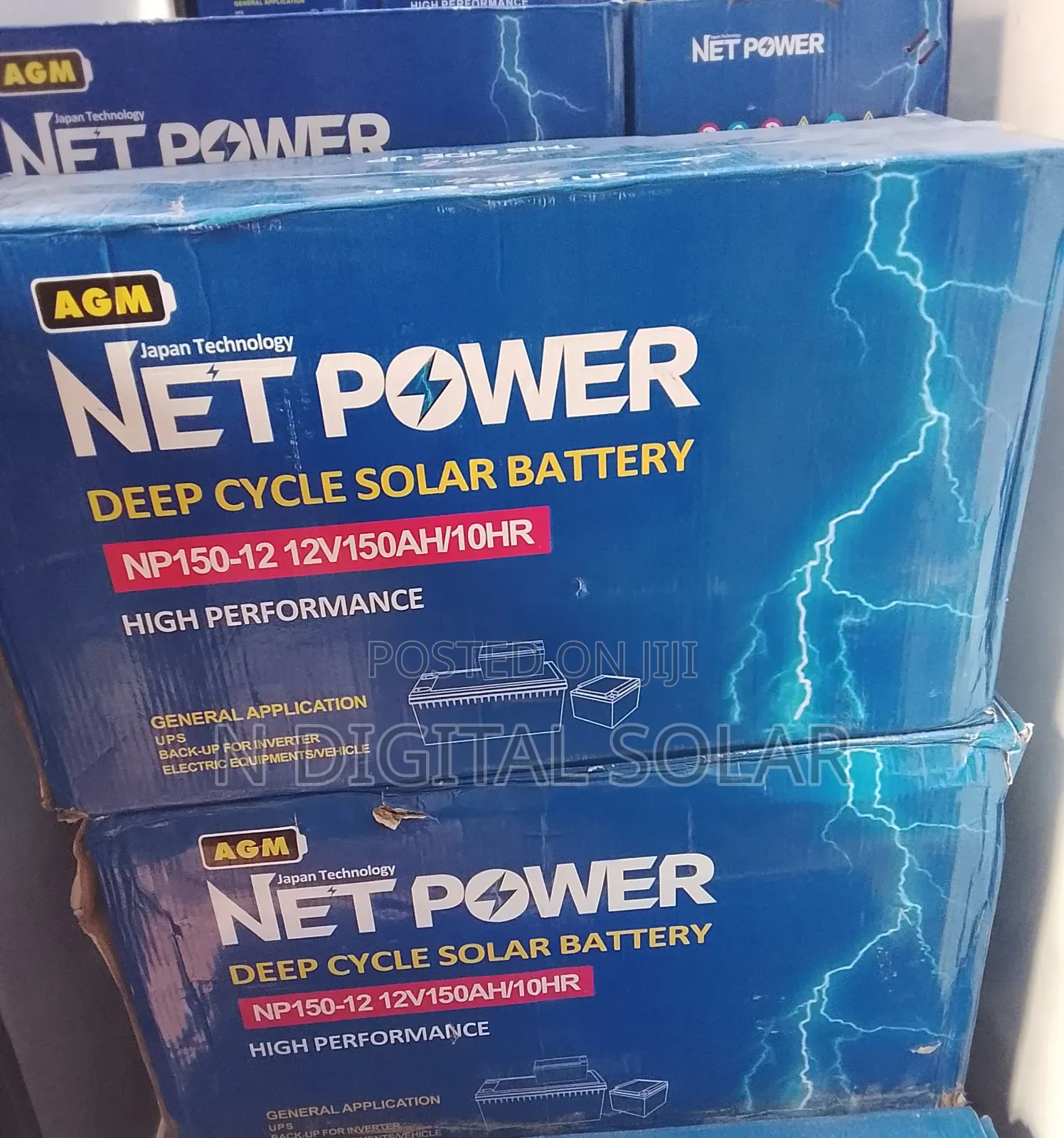 Netpower Gel Battery 40ah