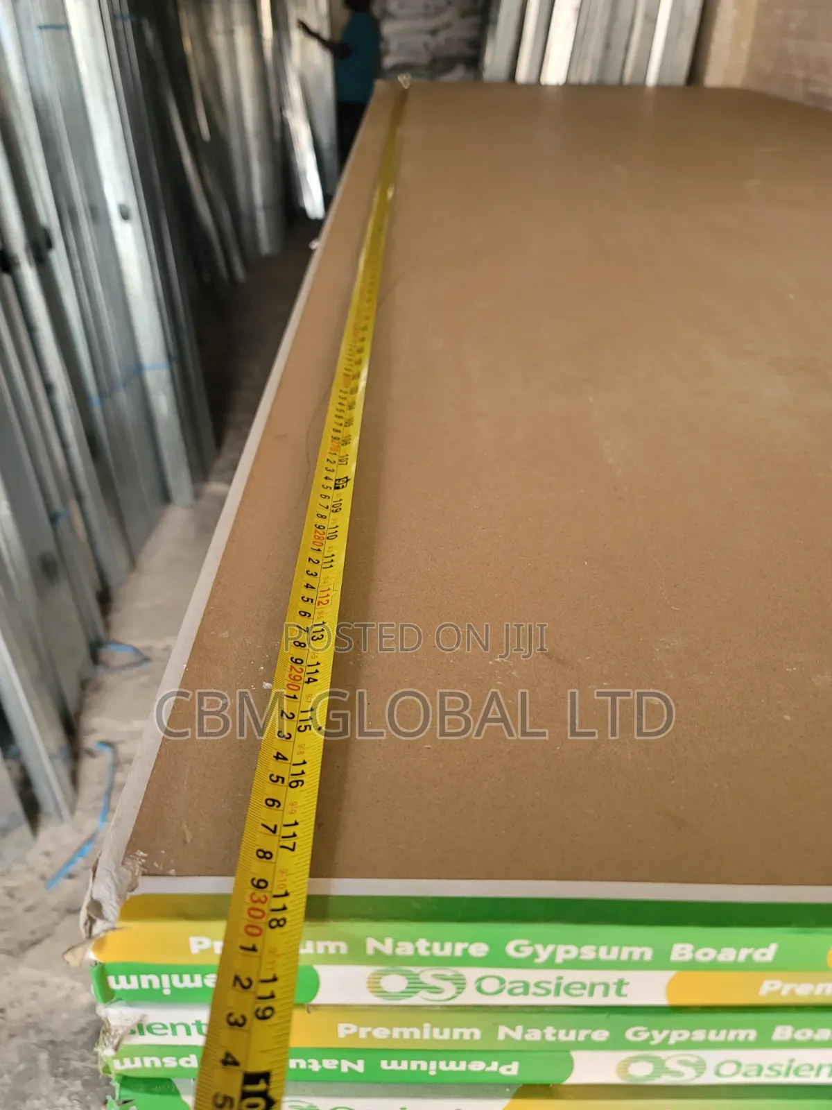 12.5mmx3m Gypsum Board