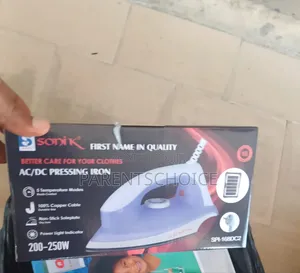 Sonik Inverter Friendly Solar Pressing Iron - 250w