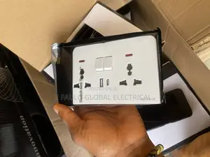 Double Socket With Usb and Type C Chager