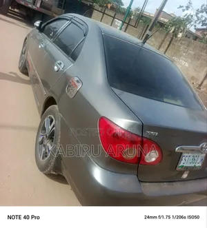 Toyota Corolla 2007 Gray