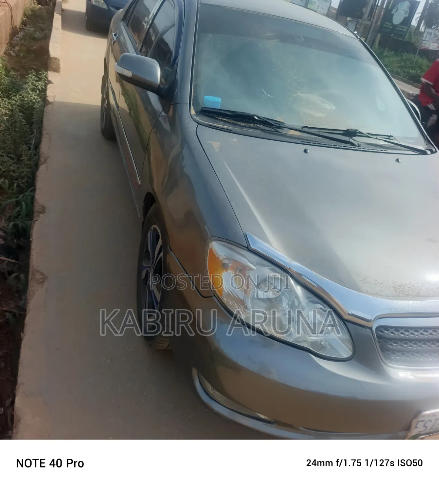 Toyota Corolla 2007 Gray