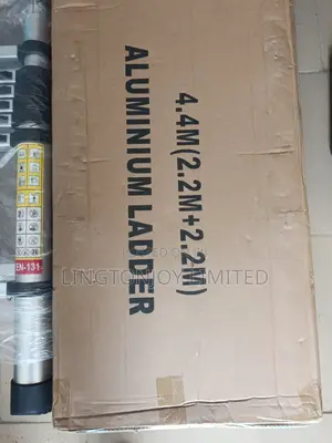 Telescopic Double Sided Ladder 4.4m (2.2m + 2.2m)