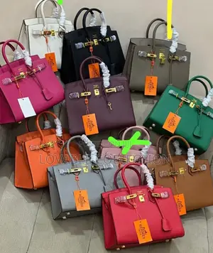 Premium Birkin-Inspired Top-Handle Tote Bag