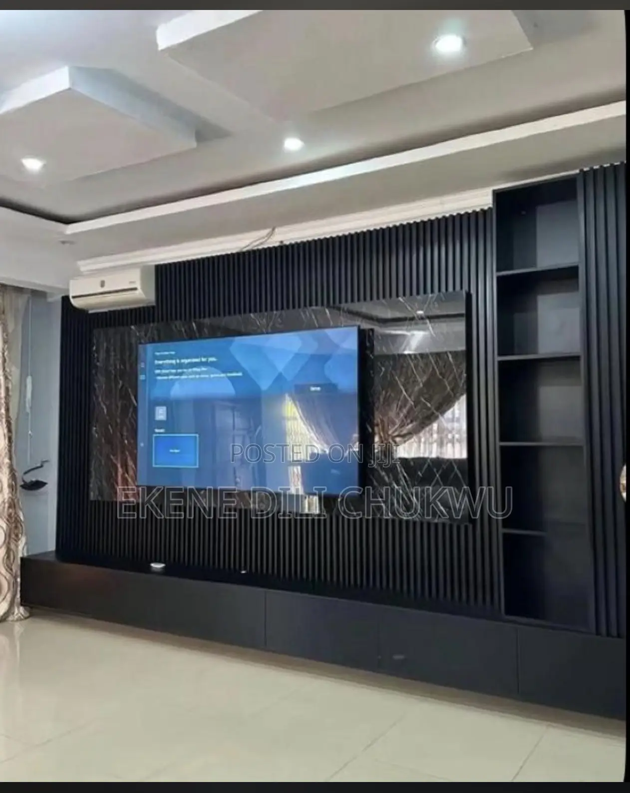 Upgrade Your Living Space With This Stunning Modern Tv Wall Panel,