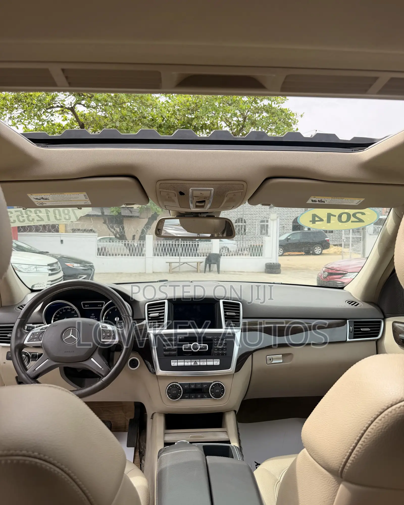 Mercedes-Benz M Class 2014 Blue