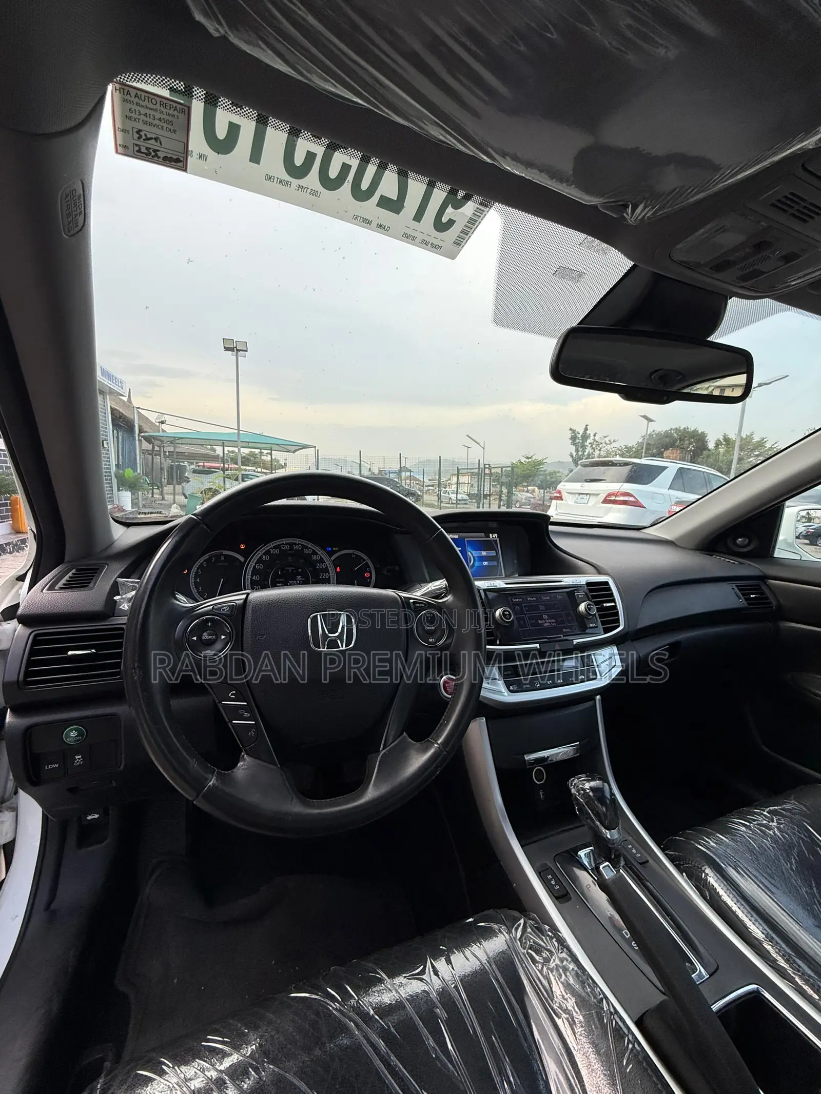 Honda Accord EX-L V-6 4dr Sedan (3.5L 6cyl 6A) 2015 White