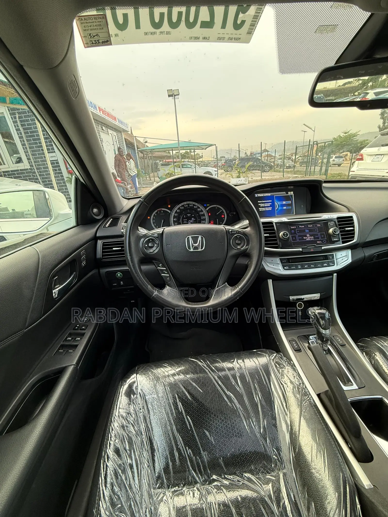 Honda Accord EX-L V-6 4dr Sedan (3.5L 6cyl 6A) 2015 White