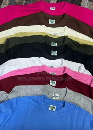 Plain Tees and Jersey's