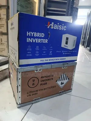 The Haisic 4kwh 12v Lithium Battery + 1.5kva Hybrid Inverter Is an All
