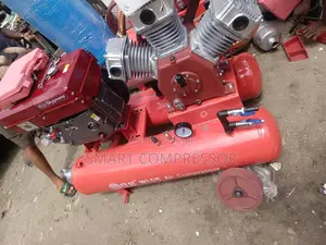 Double Tank Air Compressor 20hp With 1115 Diesel Engines