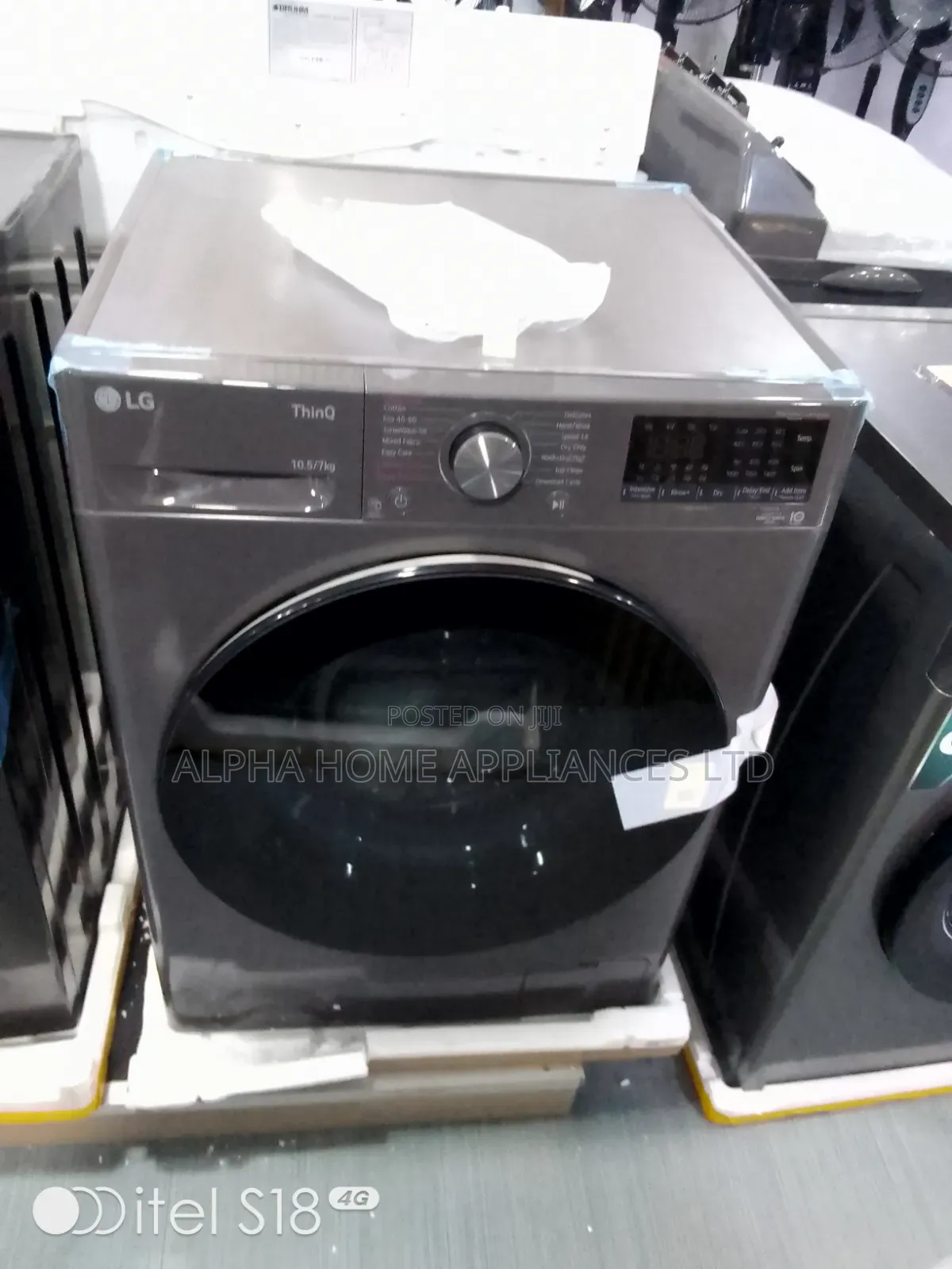 Lg Automatic Washing Machine Front Load 10.5kg