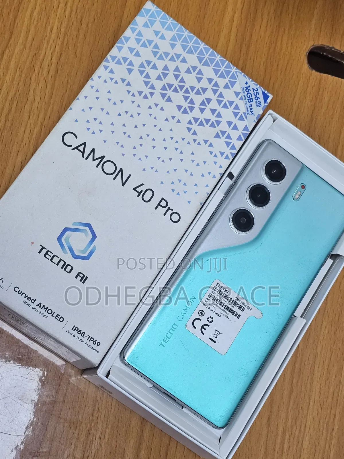 Tecno Camon 40 Pro 4G 256 GB Green