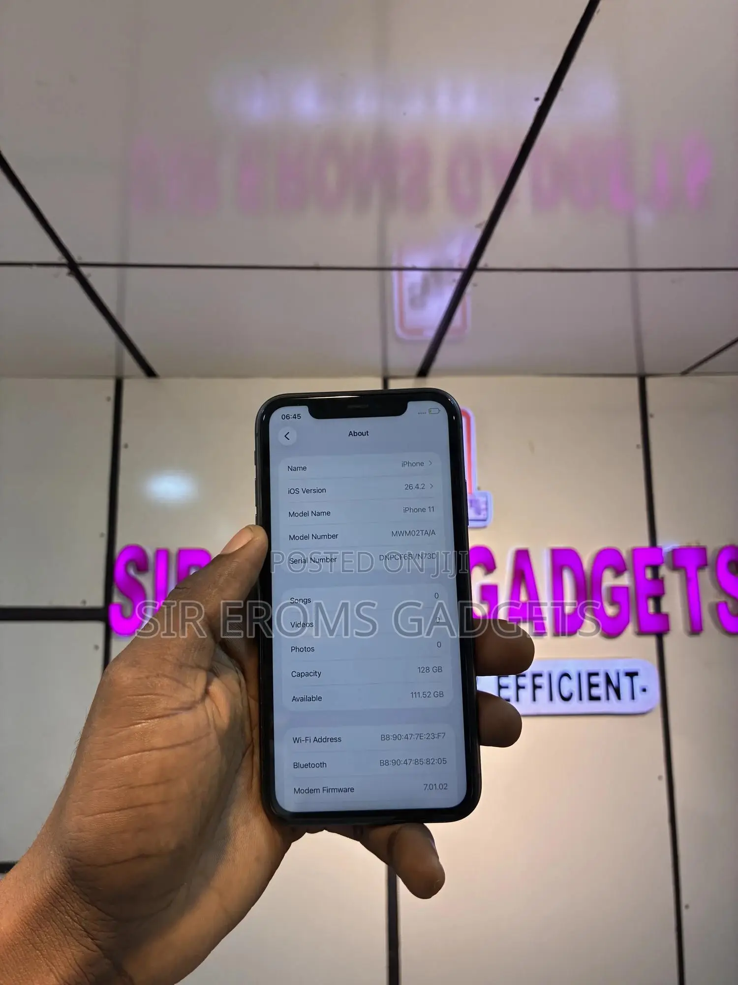 Apple iPhone 11 128 GB Black