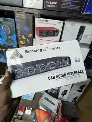Birdsinger Umx-42 4-Channel USB Audio and Midi Interface