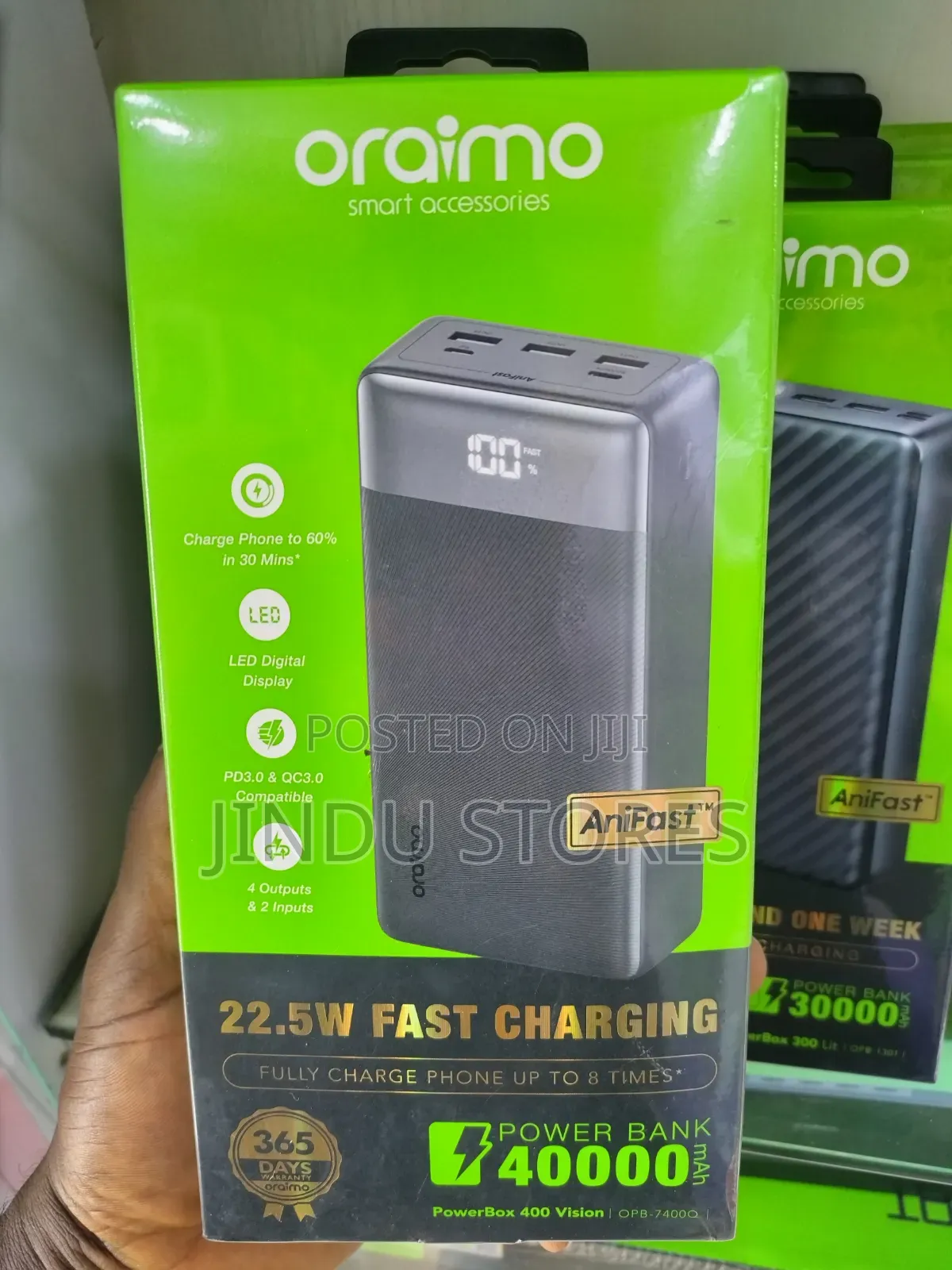 Original Oraimo Powerbox 400 Vision