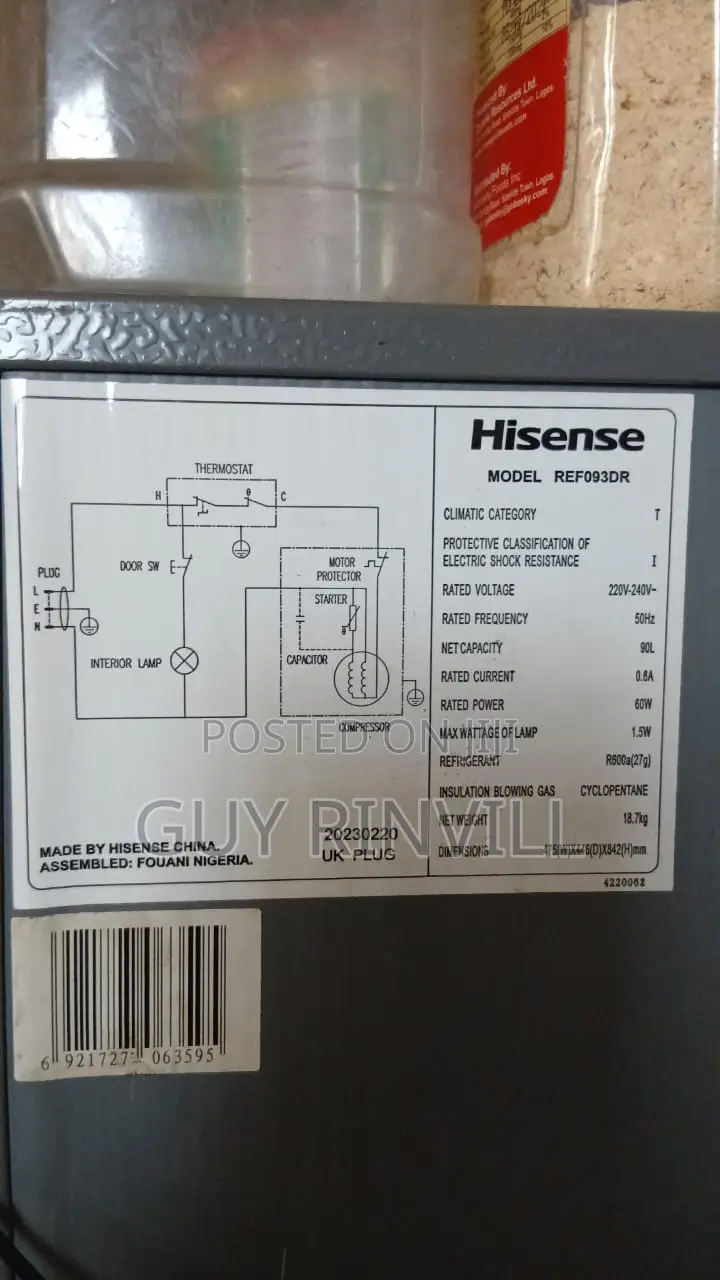 Hisense Fridge