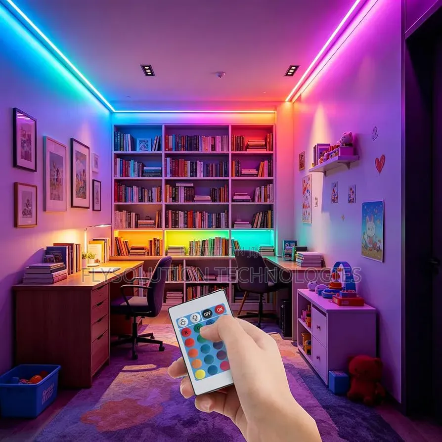10m Led Strip Lights RGB Color Changing Led Strip With Remote Control