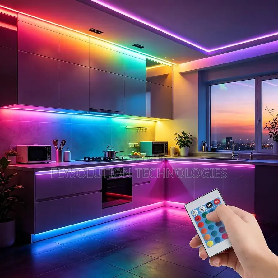 10m Led Strip Lights RGB Color Changing Led Strip With Remote Control