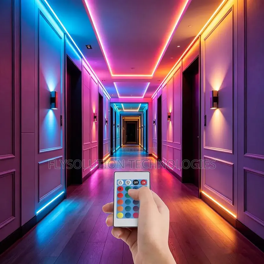 10m Led Strip Lights RGB Color Changing Led Strip With Remote Control