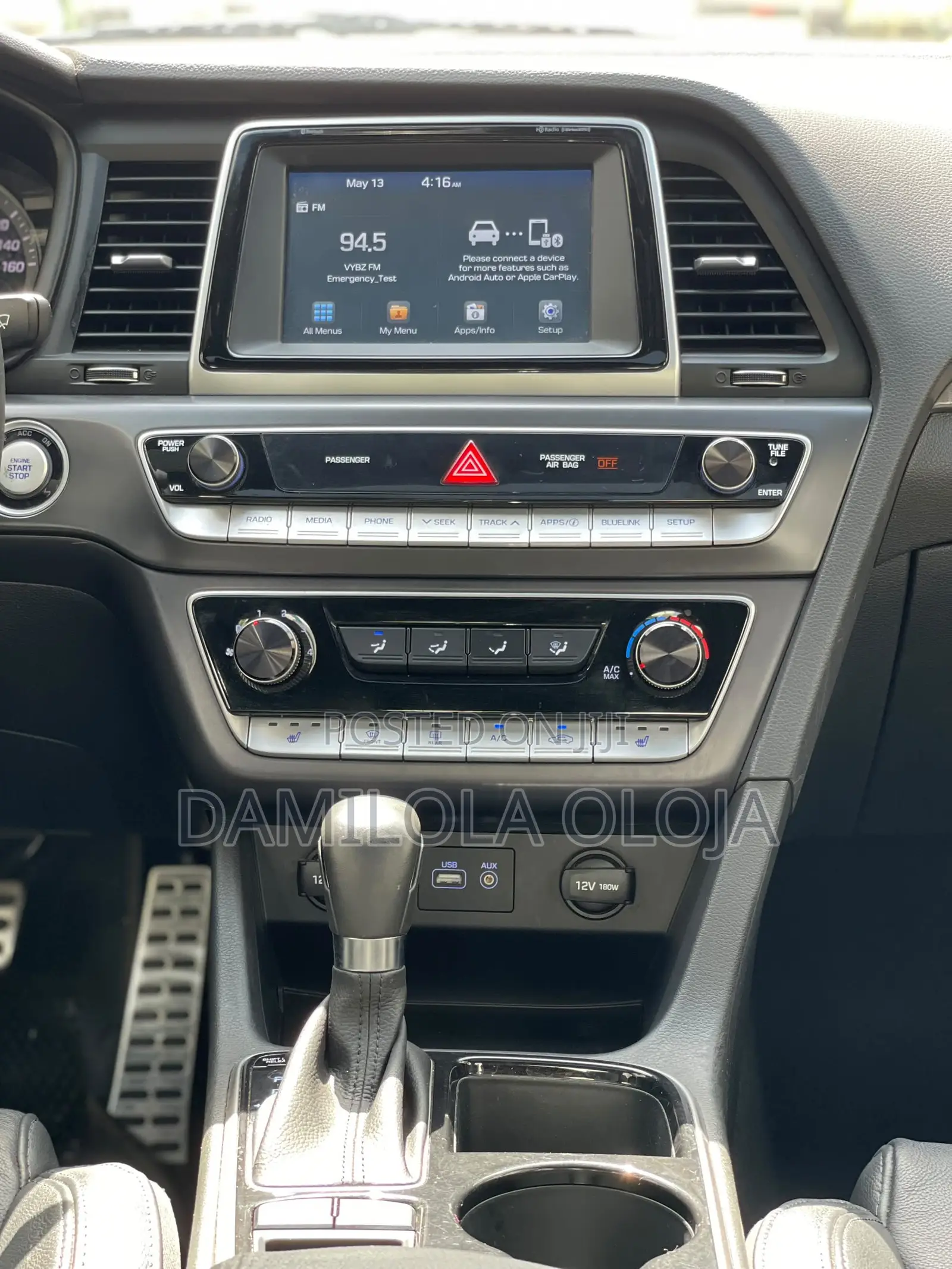 Hyundai Sonata Sport 2018 Blue