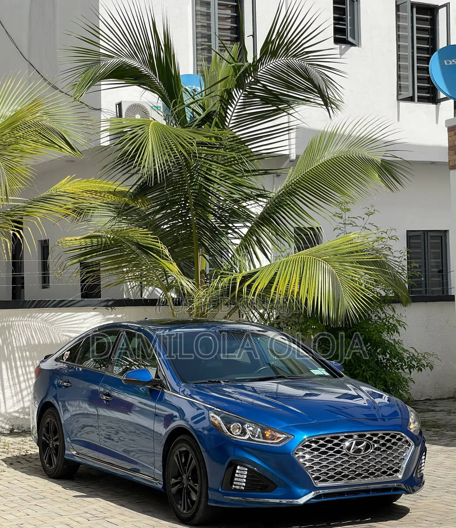Hyundai Sonata Sport 2018 Blue