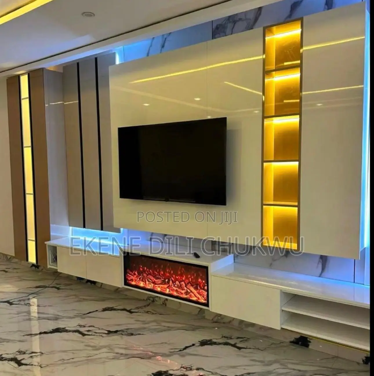 Upgrade Your Living Space With This Stunning Modern Tv Wall Panel,