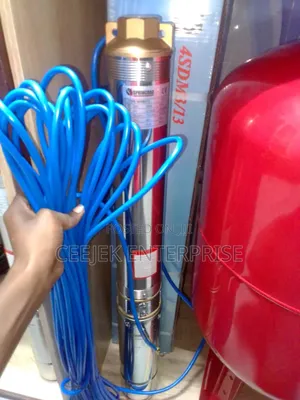 1hp Springdab Sumbersible Pump With 100% Copper Wire