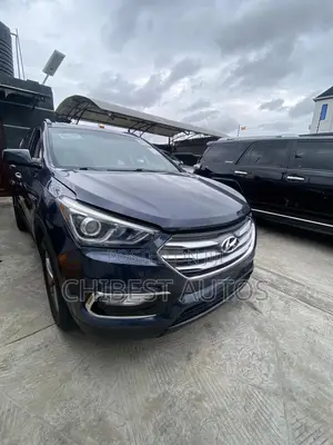 Hyundai Santa Fe SE AWD 2016 Blue