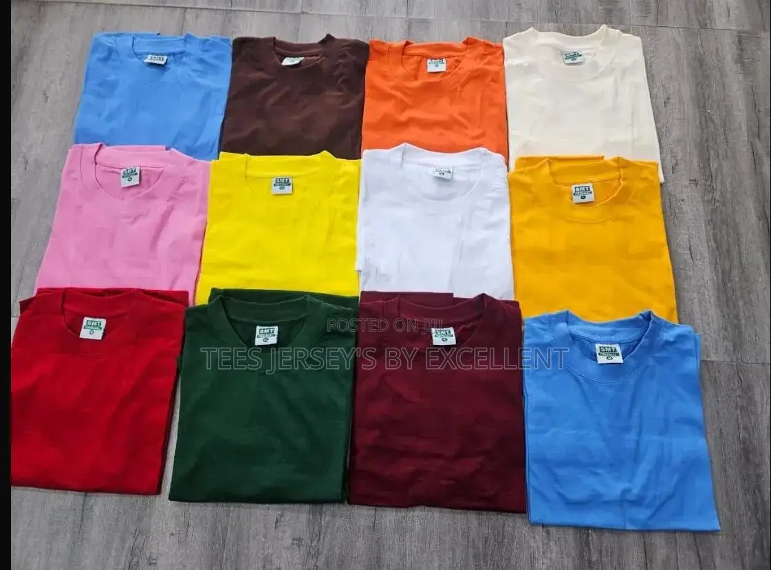 Plain Tees and Jersey's