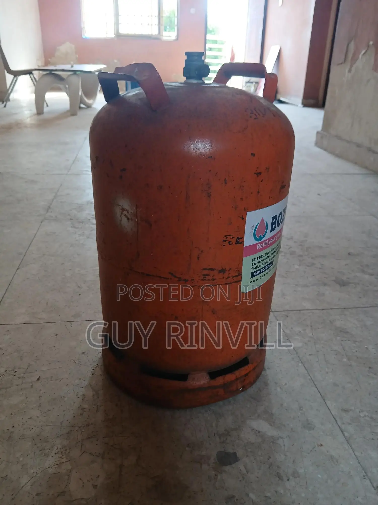 Cylinder and Burner