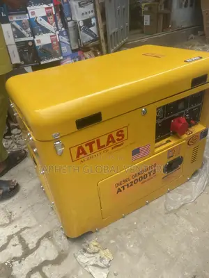 Atlas 10kva Key Start Soundproof Generator