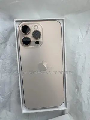 New Apple iPhone 16 Pro Max 256 GB Gold