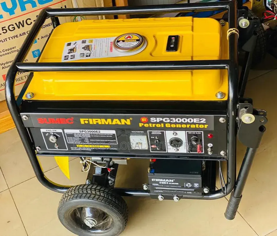 Sumec Firman 2.5kva Key Start Generator - Spg3000e2