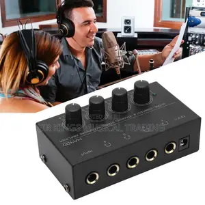 Ha400 Professional Headphone Amplifier 4 Channel