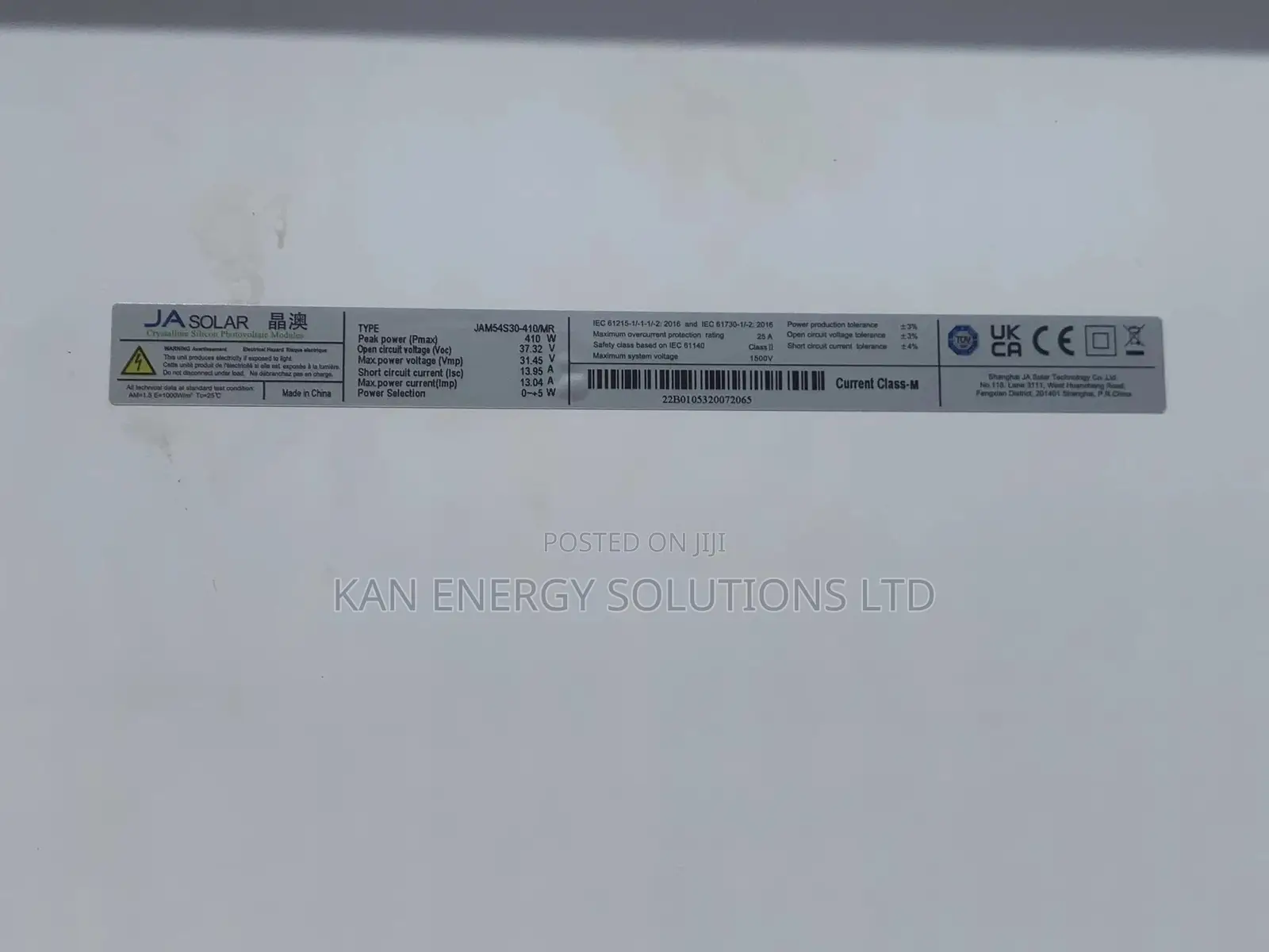 450w Mono Solar Panel – High Efficiency