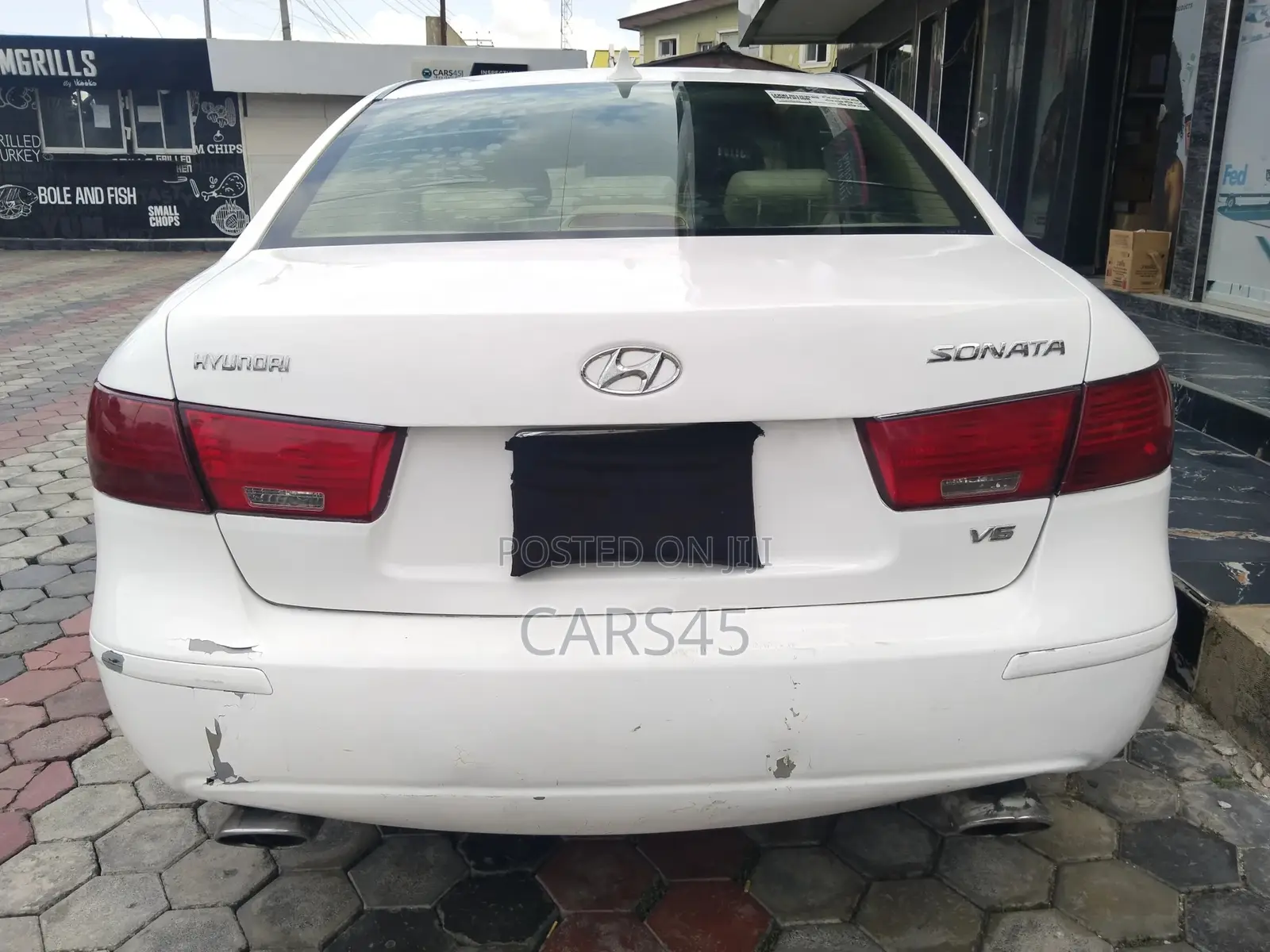 Hyundai Sonata 2009 White