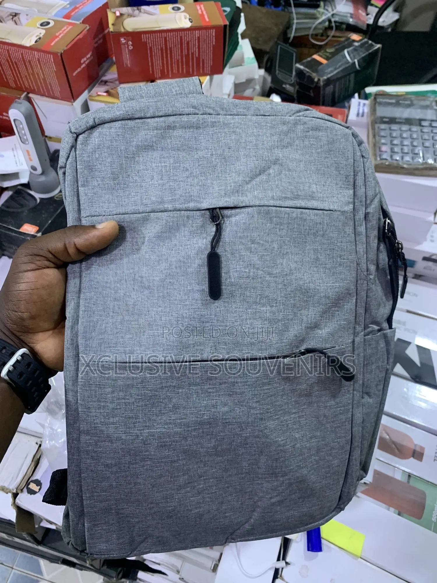 Three-piece Set Usb Laptop Backpack
