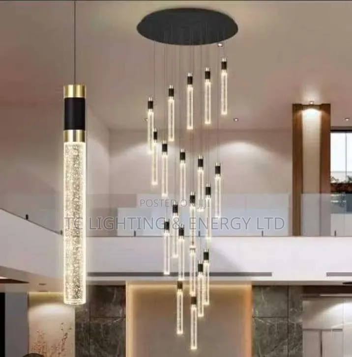 Quality Led Staircase Chandelier