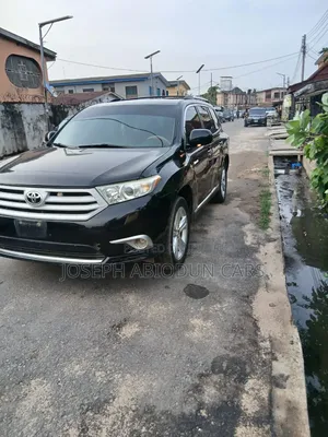 Toyota Highlander Limited 2012 Black