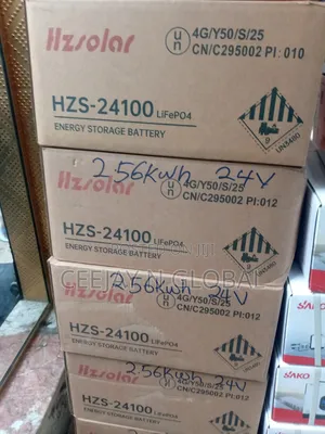 Hz Solar 2.56kwh 24v Lithium Ion Battery