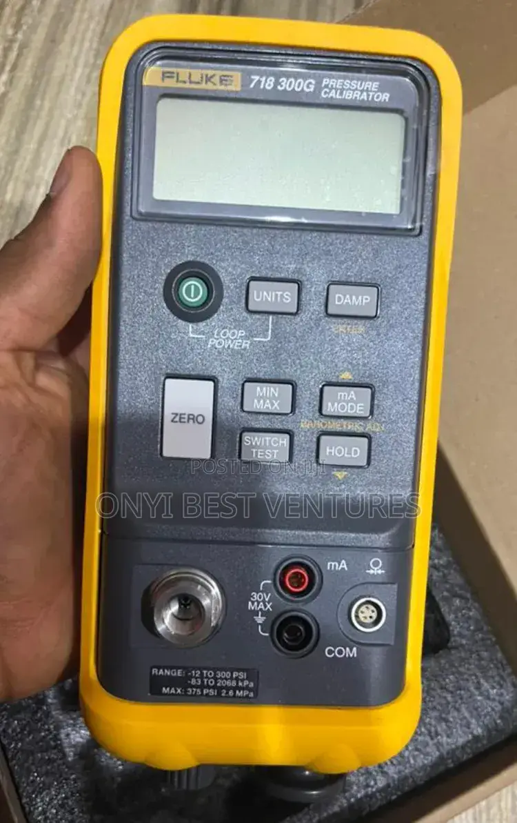 Fluke 718 300g Pressure Calibration