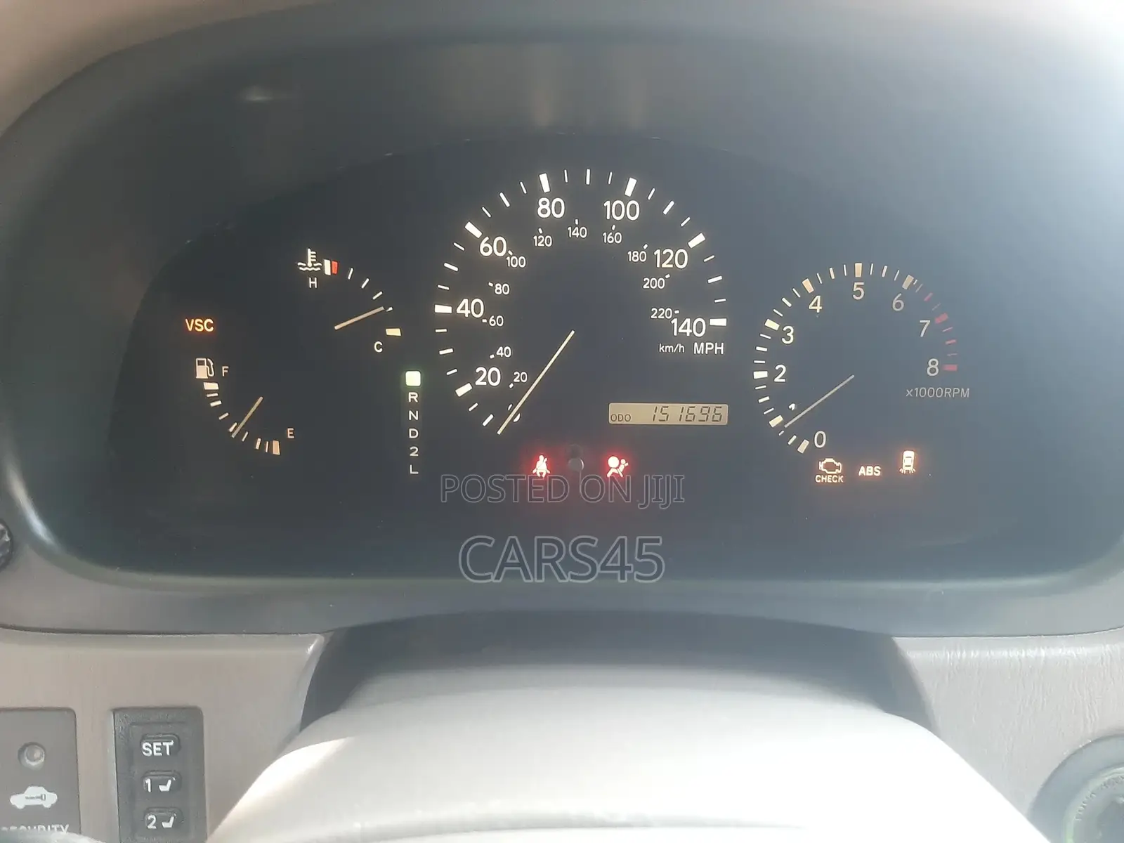 Lexus RX 2001 Gold