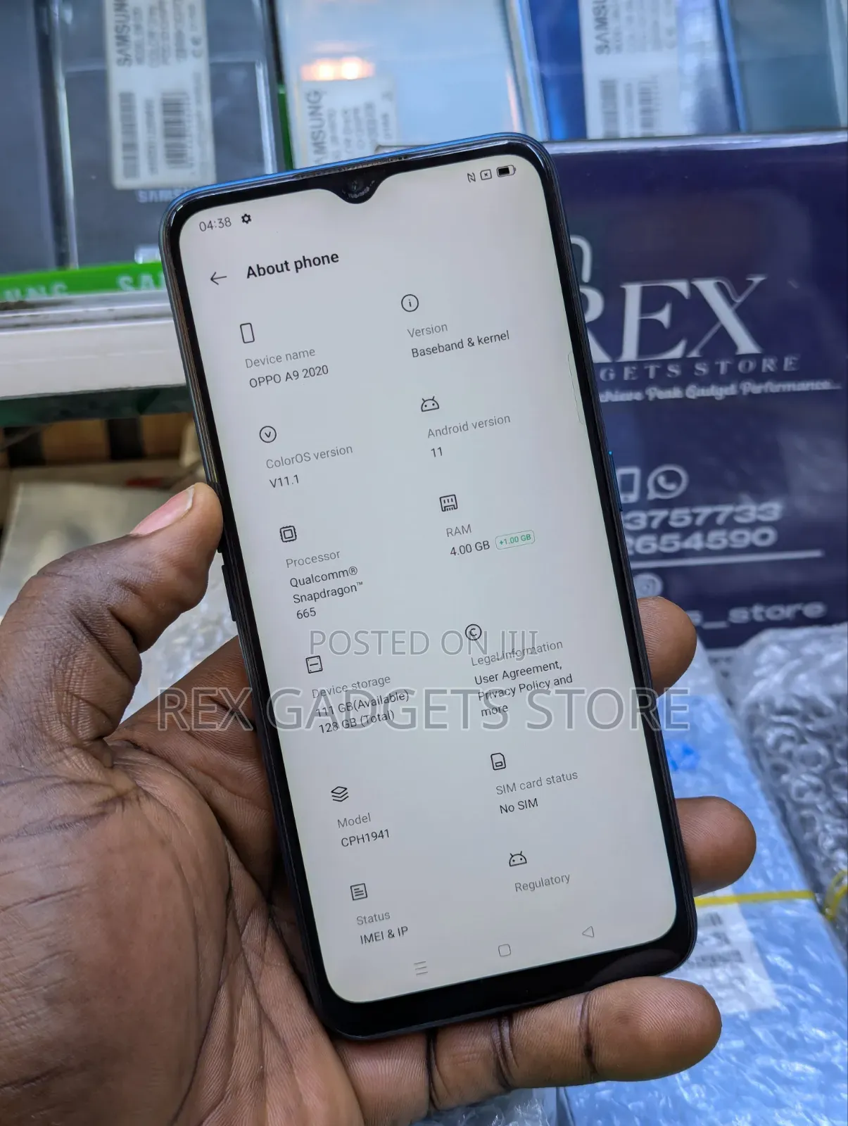 Oppo A9 128 GB Blue
