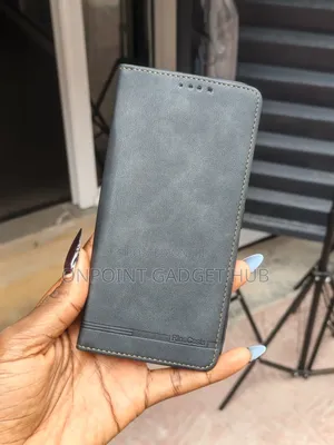 Magnetic Flip Cover Camon 50 /50 Pro Unique Leather Pouch