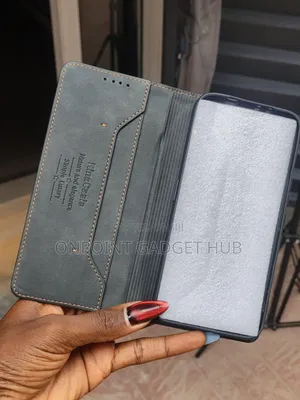 Magnetic Flip Cover Camon 50 /50 Pro Unique Leather Pouch