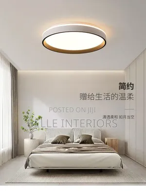 Led Ceiling Light Wood Grain and White Lighting Colors