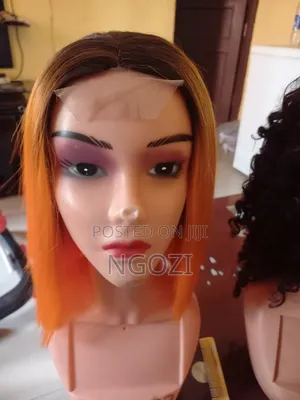 Straight Silky Hair Wig. It's Easy to Maintain and Use.