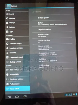 HP TouchPad 4 GB Black